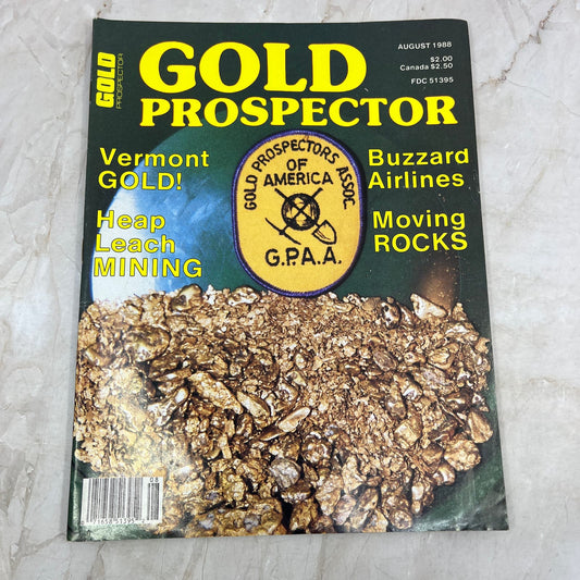 1988 Aug - Gold Prospector Treasure Hunting Magazine Vermont Gold M20