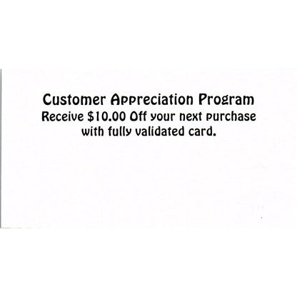 Scrappily Ever After Temple TX Vintage Business Card SC9-B10