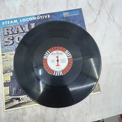 1950s Steam Locomotive Rail Sounds 33 Vinyl Record FL6-2