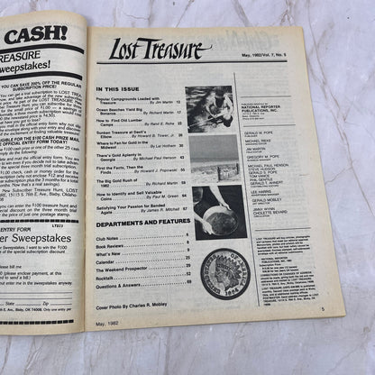 1982 May - Lost Treasure Magazine - Treasure Hunting Gold Prospecting M15