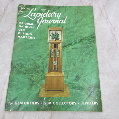 The Jade Clock - Lapidary Journal Magazine - Feb 1963 M28