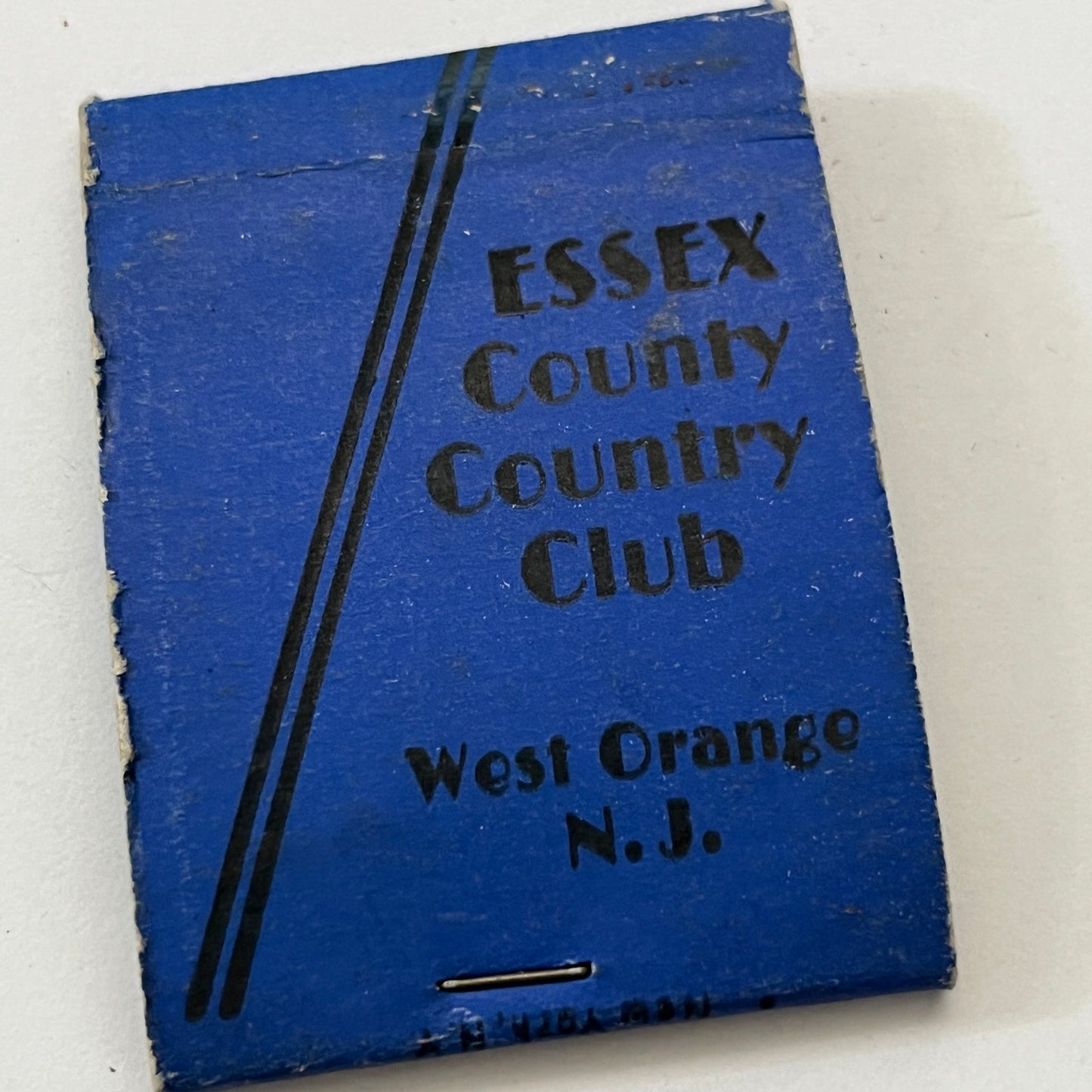 Essex Country Club West Orange NJ Vintage Matchbook Cover TB6-MB1-6