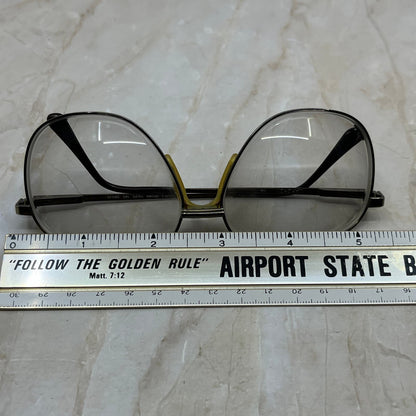 Vintage Aviator Marchon Forbes Brown Taupe Eyeglasses Frames TD5G1-9