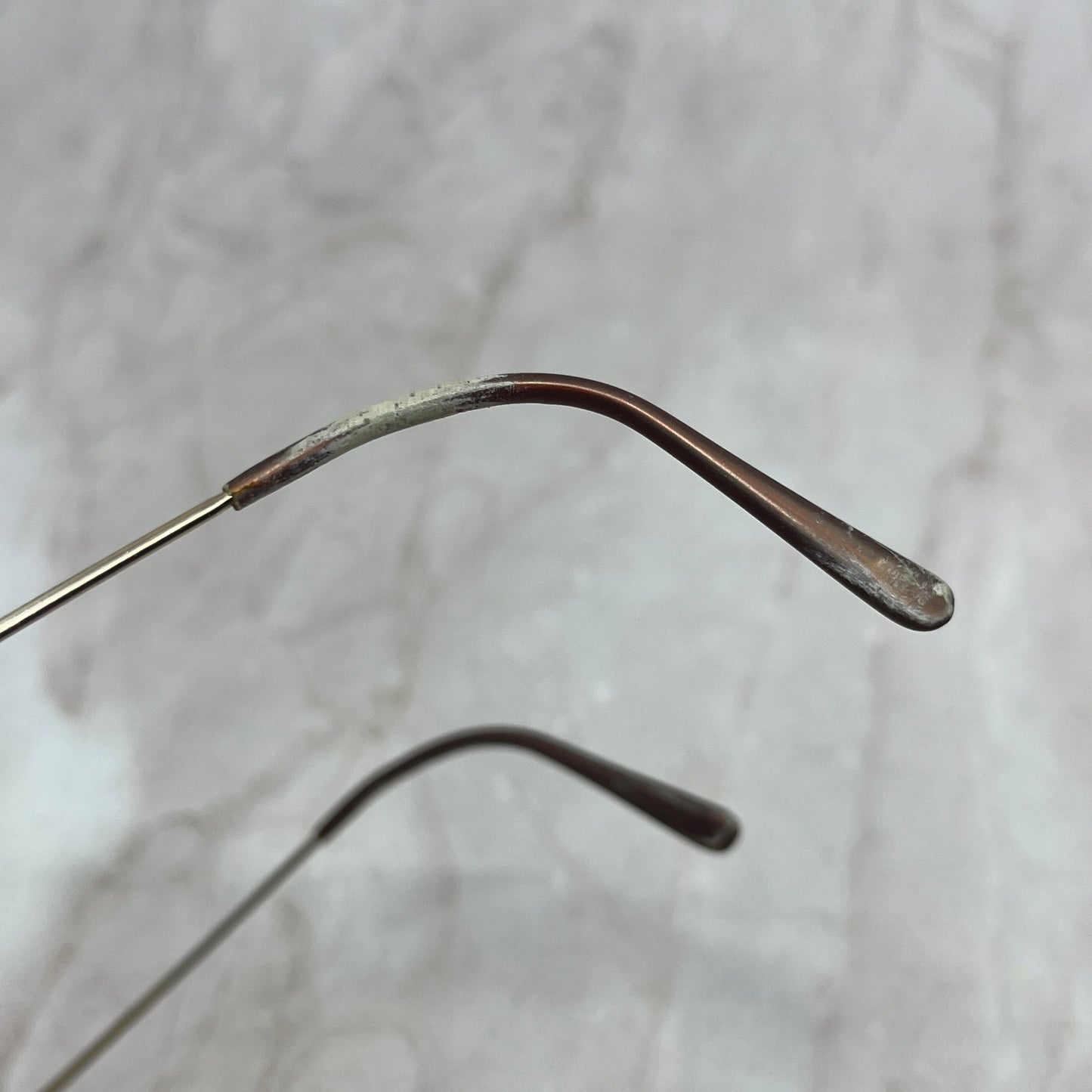 Vintage Wire Frame with Clip On Sunglasses Eyeglasses Frames TG7-G5-1