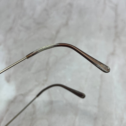 Vintage Wire Frame with Clip On Sunglasses Eyeglasses Frames TG7-G5-1
