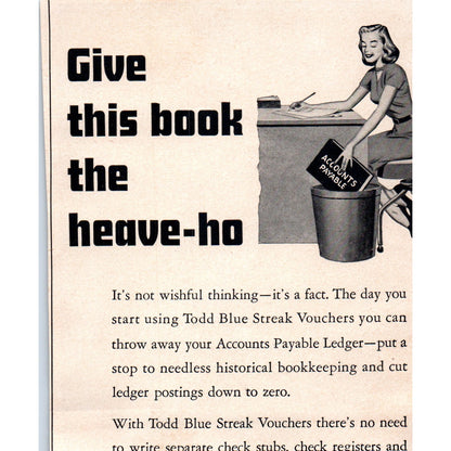 John I. Hay Company Chicago 1951 Magazine Ad AF1-MF1