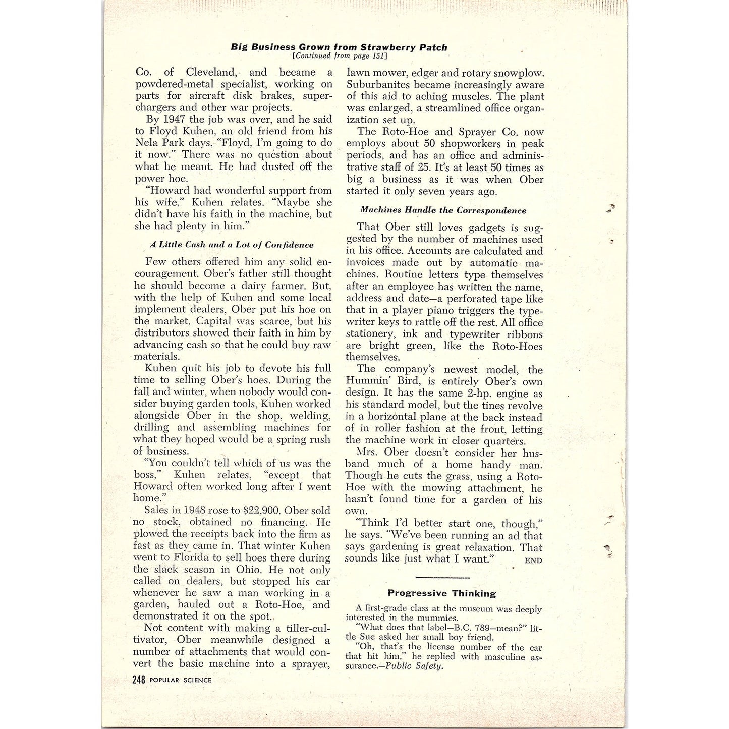 Ford New Trigger-Torque Power V-8 Engines 2-Page 1955 Article AG1-4