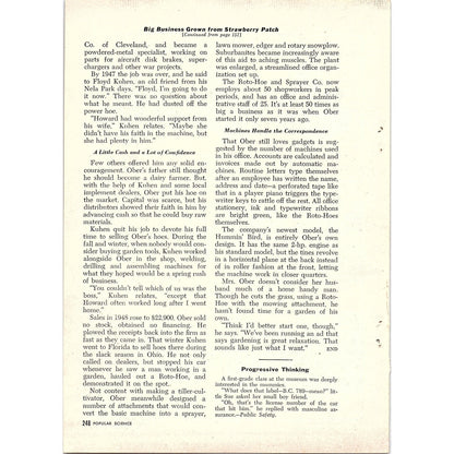 Ford New Trigger-Torque Power V-8 Engines 2-Page 1955 Article AG1-4