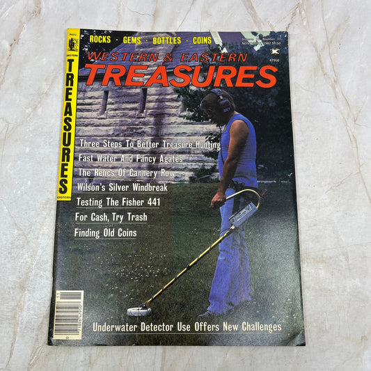 1982 Nov - Western & Eastern Treasures Magazine - Treasure Hunting Gold M13
