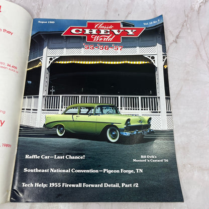 Firewall Forward Detail - '55, '56, '57 Classic Chevy World - Aug 1989 M31