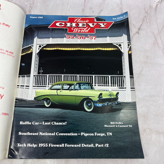 Firewall Forward Detail - '55, '56, '57 Classic Chevy World - Aug 1989 M31