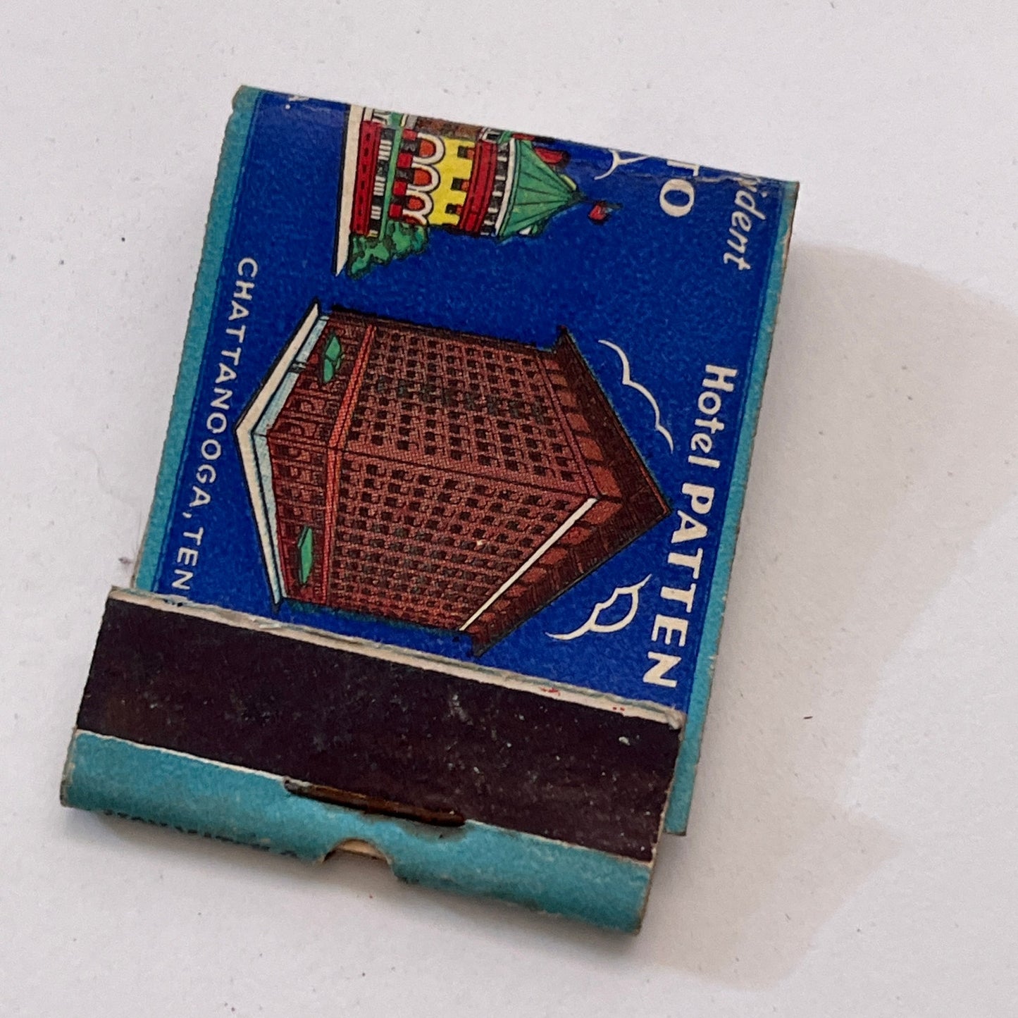 Hotel Seminole Jacksonville, Hotel De Soto Savannah Matchbook Cover TB8-MB3-6