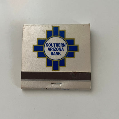 Southern Arizona Bank Feature Matches Vintage Matchbook TB7-XSM