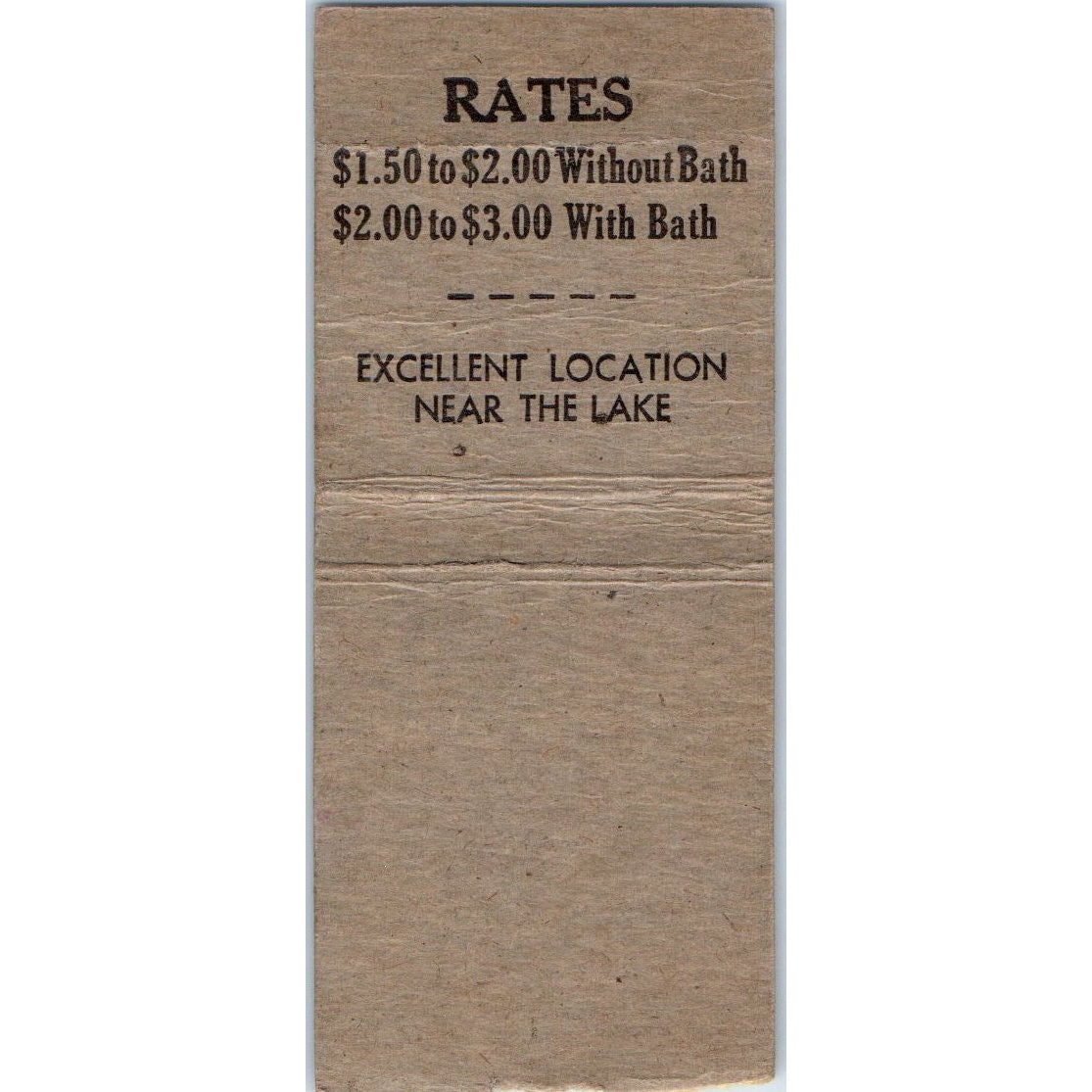 Hotel Martin A.W. Doyle Milwaukee WI Vintage Matchbook Cover SD4-Y10