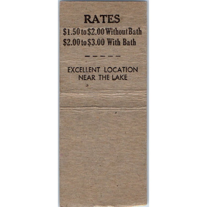 Hotel Martin A.W. Doyle Milwaukee WI Vintage Matchbook Cover SD4-Y10