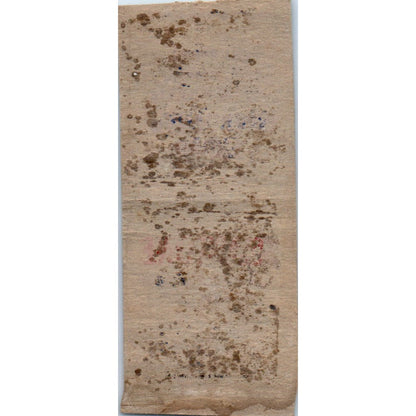 Chuck's Bar Chuck & Ethel Bennington Baldwin WI Vintage Matchbook Cover SD4-Y10