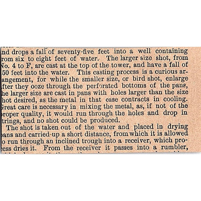 Yonkers NY Rifle Prize Shooting Event Results C. Dusenberry 1878 Article AG2-S15