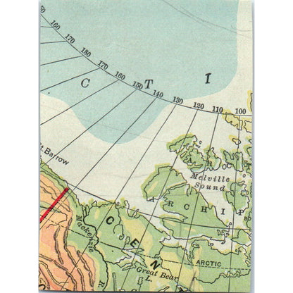 A Business Street in New York 1901 Engraving AF2-T8