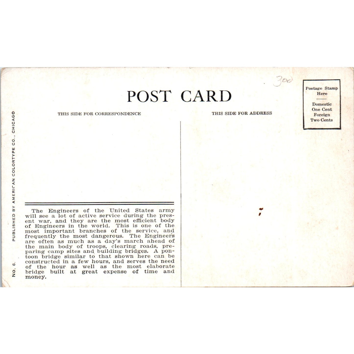 c1910 Spanish American War Engineer Building Pontoon Bridge Postcard PD2