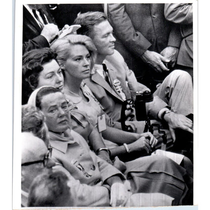 Mrs. Edward Kennedy & Endicott Peabody at DNC 1964 7x8 Original Press Photo D1-P