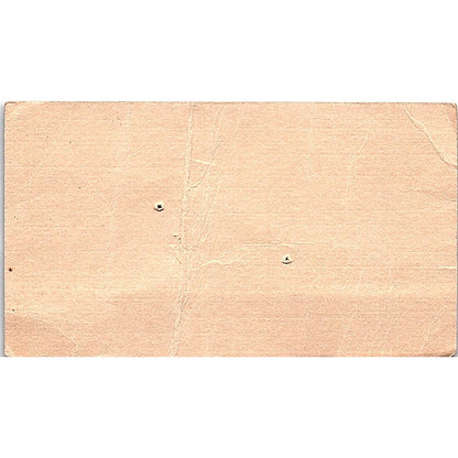 Morgan & Sampson Inc. Pat Sanders Los Angeles Vintage Business Card SB4-B2