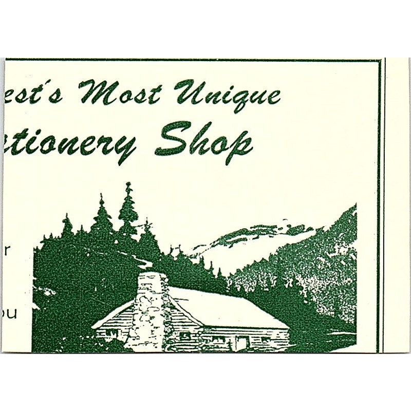 Andersen's Liquors 280 Moraine Drive 1957 Estes Park CO Ad AG4-S10
