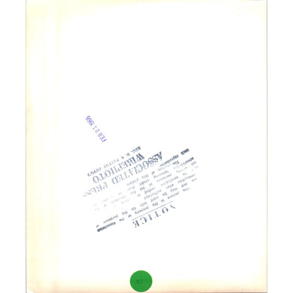 Senator Ted Kennedy Skiing at Mt. Mansfield 1966 8x10 Original Press Photo D1-P