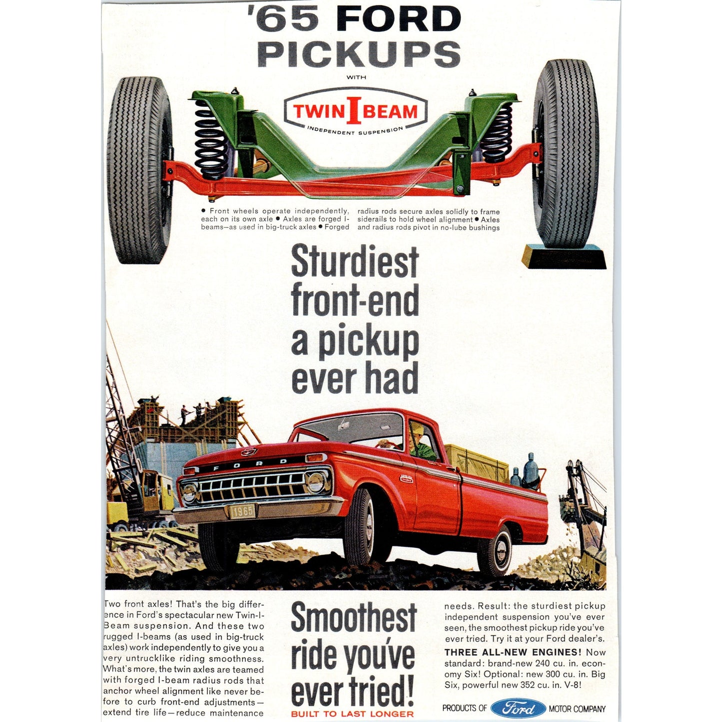 1965 Johnson Boats - Join Us In The Rec Room - Vintage Magazine Ad D20