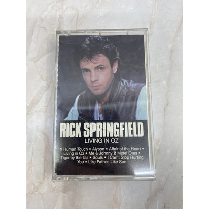 Rick Springfield Living in Oz RCA Records Cassette Tape TH5-T2