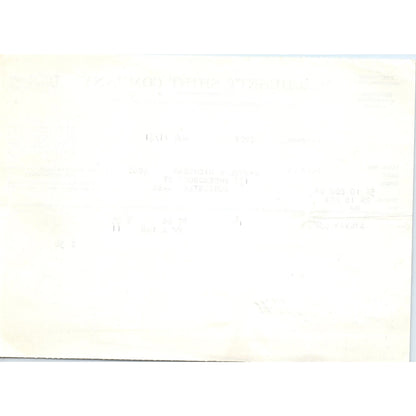 Wachusett Shirt Co Clothes 1941 Original Billhead Letterhead Receipt D8-LL