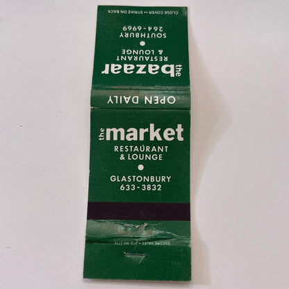 The Market Restaurant Glastonbury, The Bazaar Southbury Matchbook TB6-MB1-10