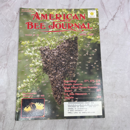 1999 Apr - American Bee Journal Magazine - Bees Beekeeping Honey M37