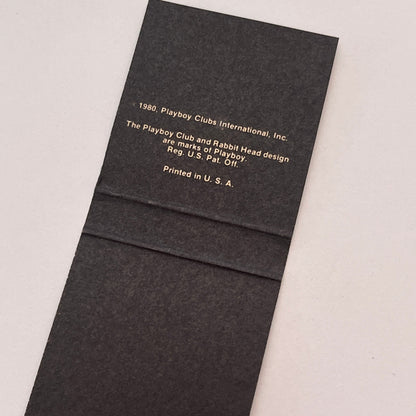 The Playboy Clubs 20th Anniversary Lake George Vintage Matchbook Cover TB6-MB2-3