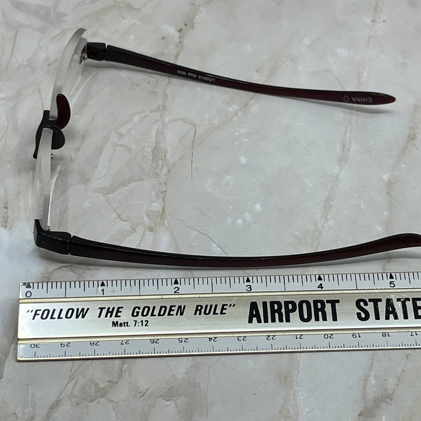 Rimless Readers 53 17 135 +2.50 Sunglasses Eyeglasses Frames TE9-G6-11