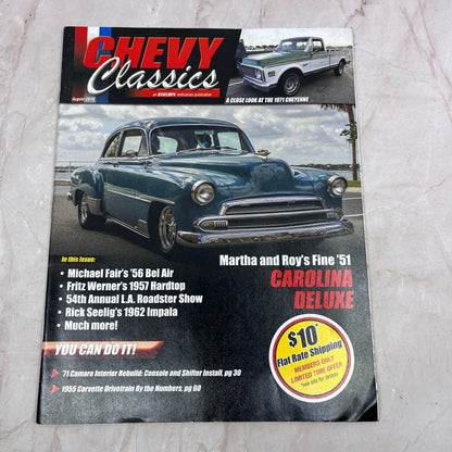 Martha & Roy Fine '59 Carolina Deluxe - Chevy Classics Magazine - Aug 2018 M29