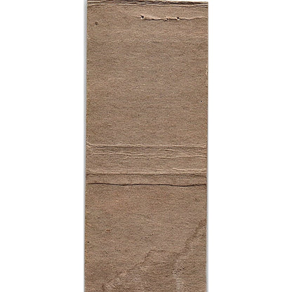 Hobo - If you're so smart, why ain't you rich - blank Vtg Matchbook Cover SC7-Y6