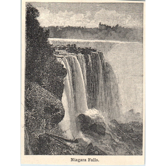 Niagara Falls 1901 Engraving AF2-P1