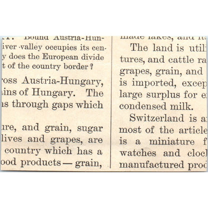 Dog Pulling a Milk Cart in Holland 1901 Engraving AF2-P1