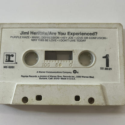 Jimi Hendrix - Are You Experienced Cassette Tape TB6-OT1