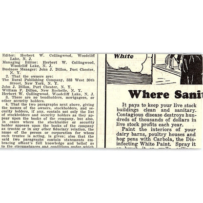 The Griffin Silo Frame Griffin Lumber Co Hudson Falls NY 1924 Ad AG3-M3