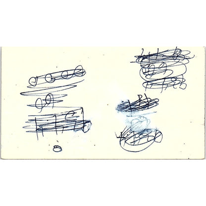 Martin & Maxine Kreps Carriage Barn Yucaipa CA Vintage Business Card SE3-B16