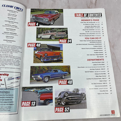 Trunk Lid Insulation - '55, '56, '57 Classic Chevy World Magazine - Dec 2006 M29