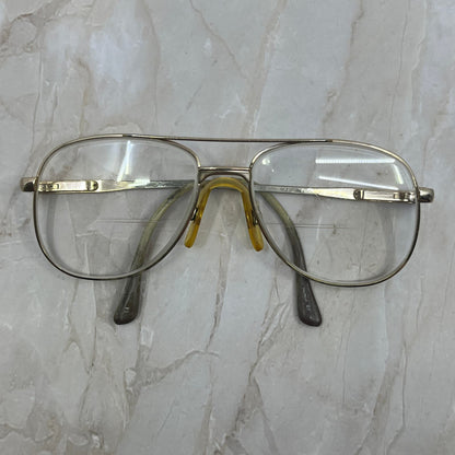 Retro Men’s Gold Tone Aviator Sunglasses Eyeglasses Frames TD7-G4-5
