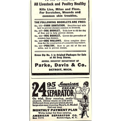 The Mustrole Co Mustard Plaster Cleveland Ohio 1924 Ad AG3-M3