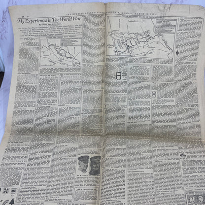 General Pershing - My Experiences in the World War 1936 Newspaper Articles V1-6