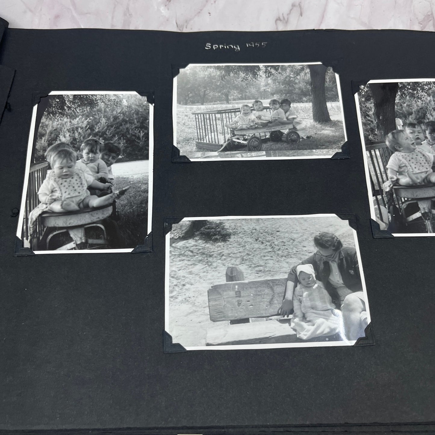 1950s Family Photo Album Louis L. Croy Stephen F. Croy Family Manitowoc WI TB8