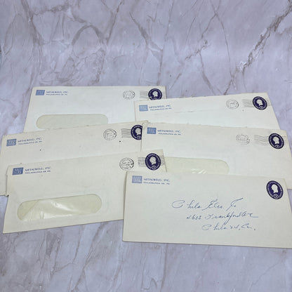 1950s Lot Metalweld Inc Philadelphia PA Postal Cover Envelopes L4-4-21