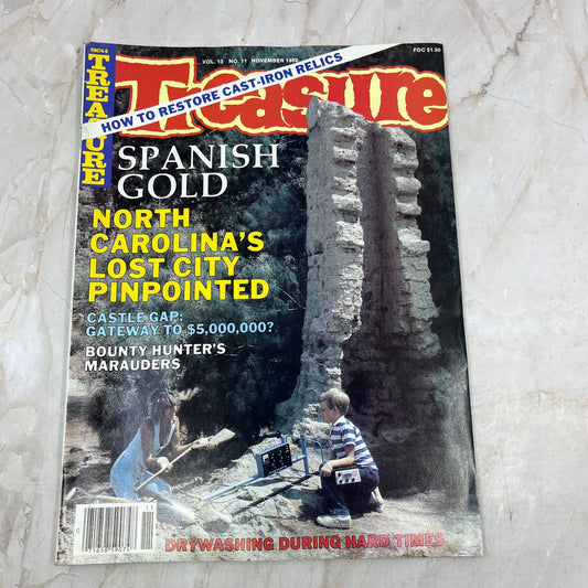 1982 Nov - Treasure Magazine - Treasure Hunting Metal Detecting Gold Coins M10