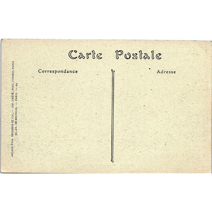 Hotel De Ville French Antique Postcard PE11