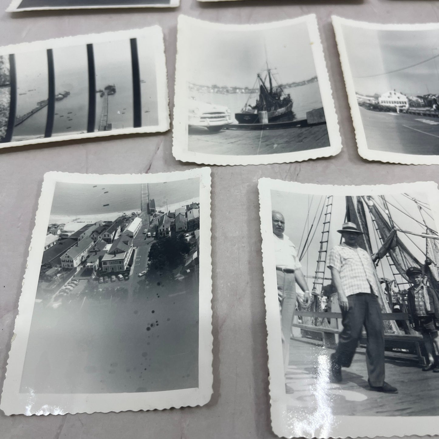1953 Provincetown Massachusetts Lot of 10 Original Photos SB7